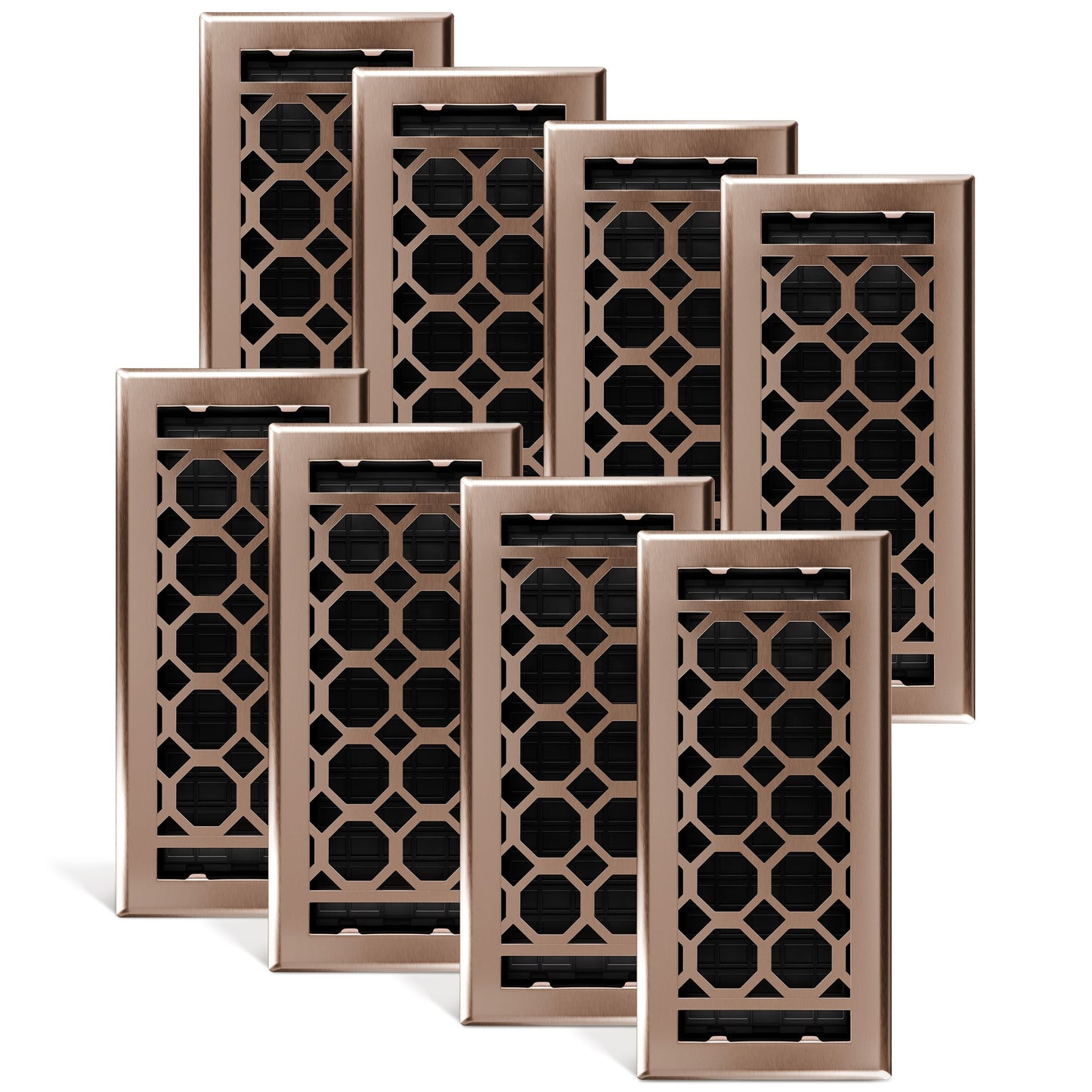 Floor Register - Honeycomb Satin Bronze