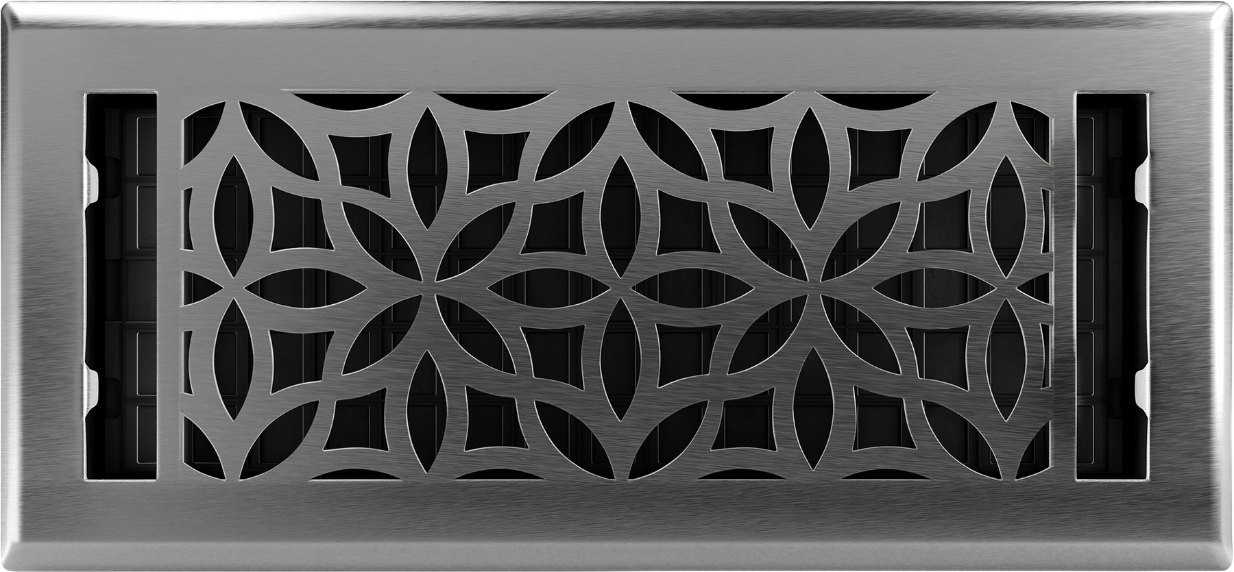 Floral in Brushed Nickel